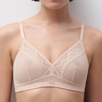 Chantelle Origins Wirefree support bra Goudkleurig Beige