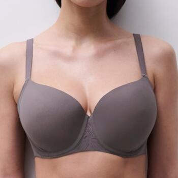 Chantelle EasyFeel Osmose Covering T-shirt bh Chesnut