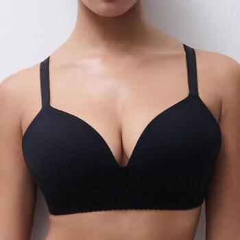 Chantelle Pulp Edge Wirefree t-shirt bra Zwart
