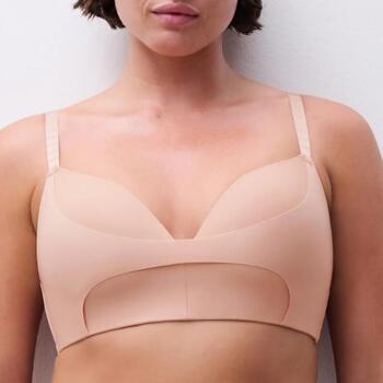 Chantelle Pulp Edge Wirefree t-shirt bra Soft Pink