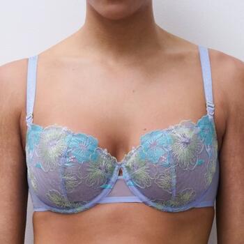Chantelle Pulp Daydream Half-cup bra Icy paradise