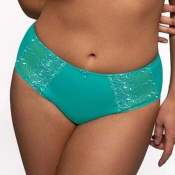 Elbrina Brief embroidery Turquoise