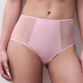Chantelle Norah Chic High-waisted full briefs Candy