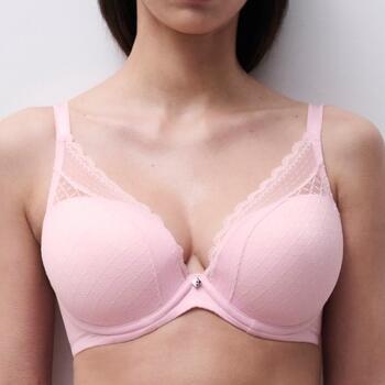 Chantelle Norah Chic Plunge T-shirt bra Candy
