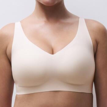 Chantelle Softstretch Power Plunge wirefree bra Ivoor