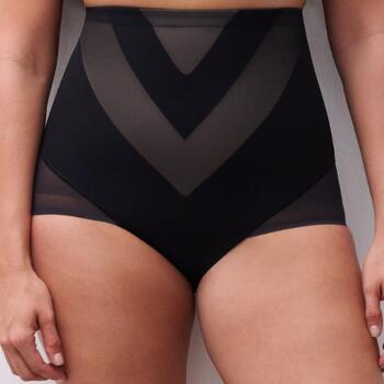 Chantelle Glam Shaping Very high waist sculpting full brief Zwart