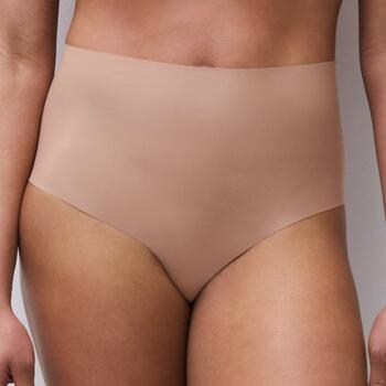 Chantelle Defi Hoge taille slip Coffee Latte