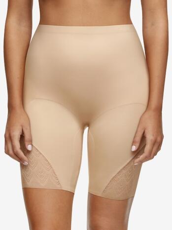 Chantelle Sexy Shape High Waist Mid-Thigh Short Goudkleurig Beige