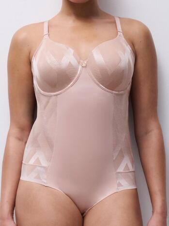 Chantellev Glaze Bodysuit Soft Pink