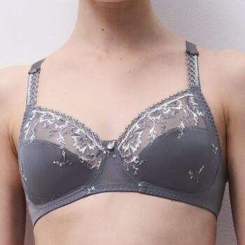 Chantelle Every Curve Wirefree support bra Frozen grey