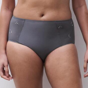 Chantelle Every Curve High waisted support full briefs Frozen grey