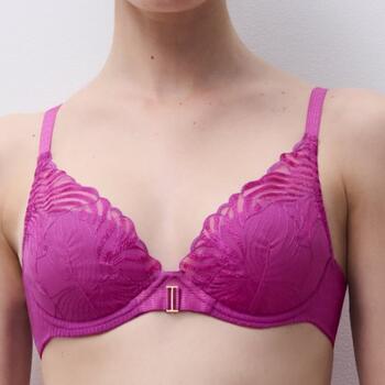 Chantelle Legend Plunge T-shirt bra Fancy orchid
