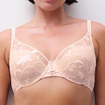Chantelle Idyll Plunge spacer bra Taffeta Pink