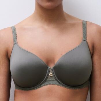 Chantelle Romance Covering spacer bra Clay Green