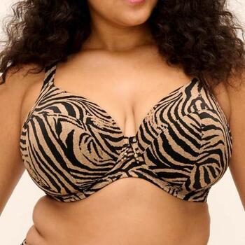Elomi Swim Tortoli Bay Natural Uw Plunge Bikini Top