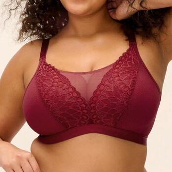 Elomi Tiernie Tibetan Red Non Wired Bralette