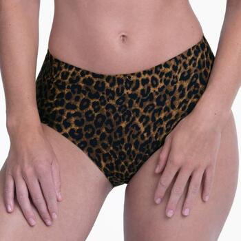 Anita Essential Art High Waist Gold Cat