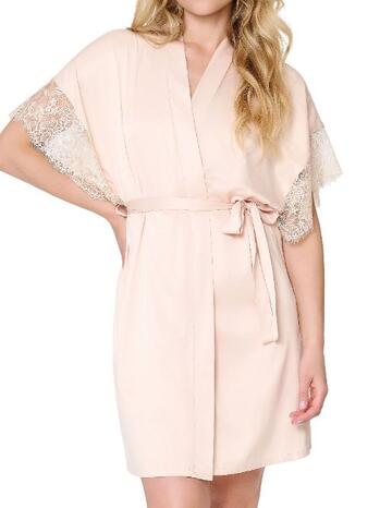 LingaDore Night 8304 Kimono Gold Beige