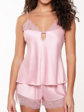 LingaDore Night 18371 Exclusives Top & shorts Blush