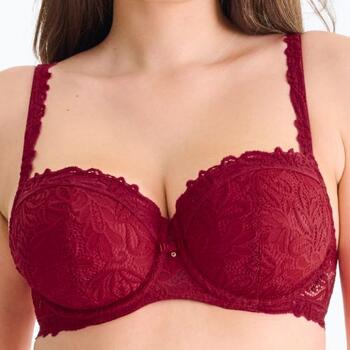 Lisca Tiara Moulded Foam Cup Bra – F And G Cups Cranberry Juice