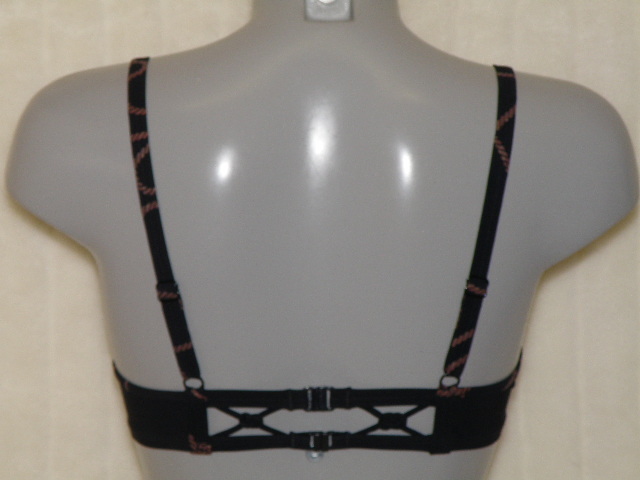 Marlies Dekkers Bademode Eco Warrior schwarz/print unwattierter bikini bh