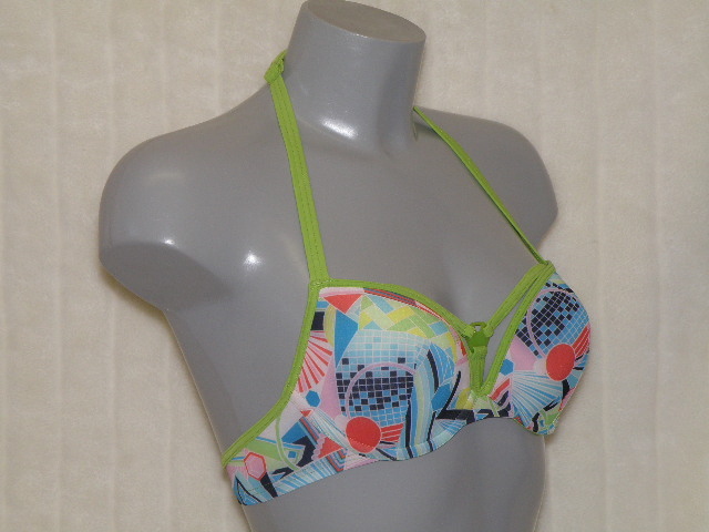Marlies Dekkers Bademode Yellow Submarine print/grün gemoldefer bikini bh