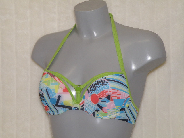 Marlies Dekkers Bademode Yellow Submarine print/grün gemoldefer bikini bh