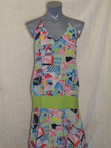 Marlies Dekkers Bademode Yellow Submarine print/grün strandkleid