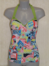 Marlies Dekkers Bademode Yellow Submarine print/grün tankini top