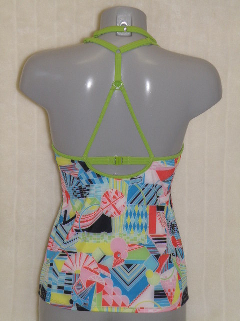 Marlies Dekkers Bademode Yellow Submarine print/grün tankini top