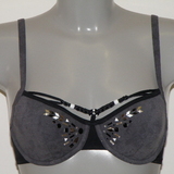 Marlies Dekkers Bademode Beads grau/schwarz unwattierter bikini bh