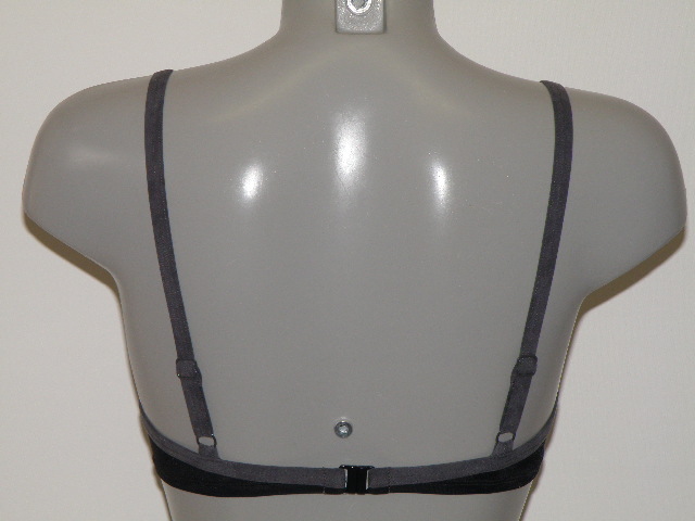 Marlies Dekkers Bademode Beads grau/schwarz unwattierter bikini bh