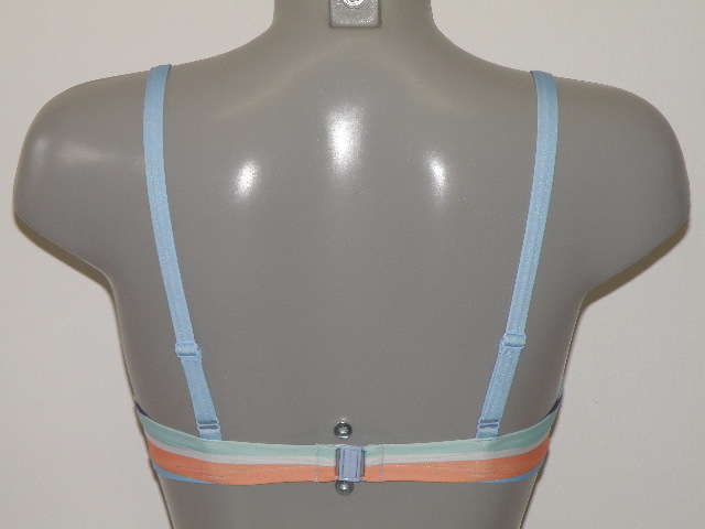 Marlies Dekkers Bademode Stanley Beach blau/print vorgeformter bh