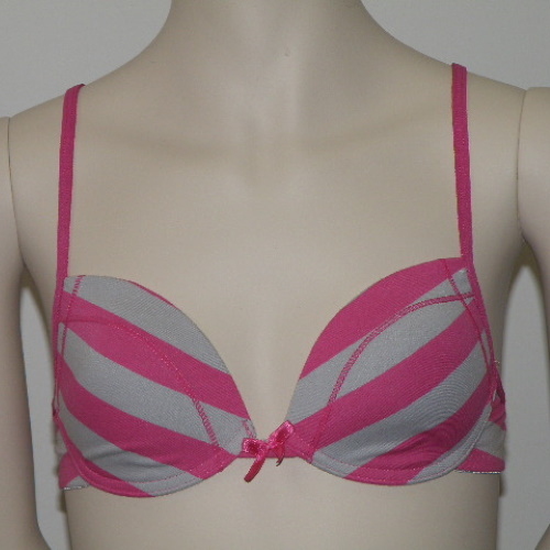Brüste und Unterhosen Summer Stripes pink/grau mädchen-bh