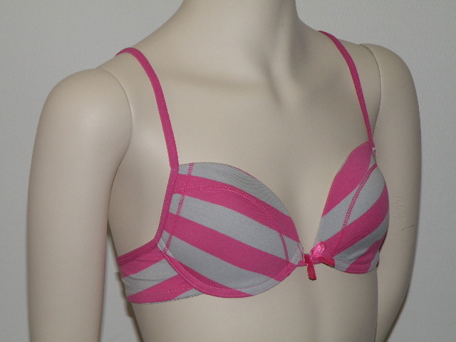 Brüste und Unterhosen Summer Stripes pink/grau mädchen-bh