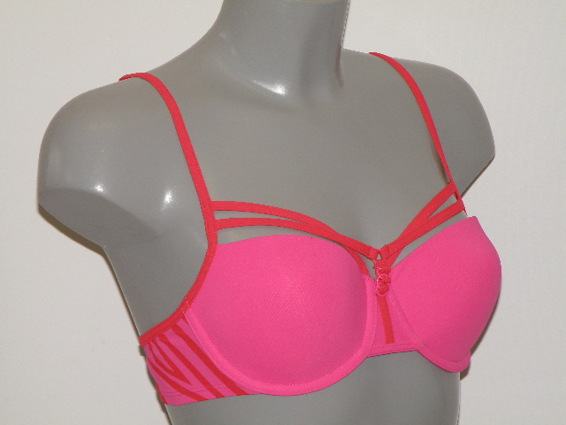 Marlies Dekkers Bademode Ta Moko pink/rot gemoldefer bikini bh