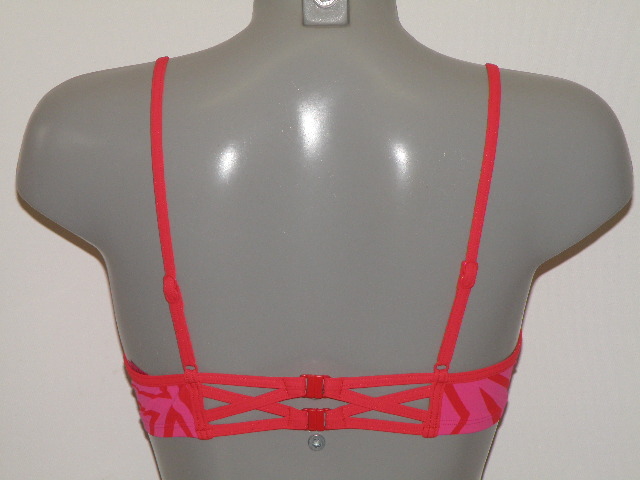 Marlies Dekkers Bademode Ta Moko pink/rot gemoldefer bikini bh