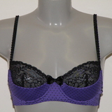Sapph Sandy violett/schwarz vorgeformter bh