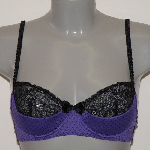 Sapph Sandy violett/schwarz vorgeformter bh