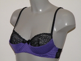Sapph Sandy violett/schwarz vorgeformter bh