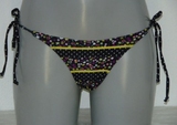 LingaDore Strand Dutchies schwarz/print bikini slip