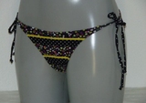 LingaDore Strand Dutchies schwarz/print bikini slip