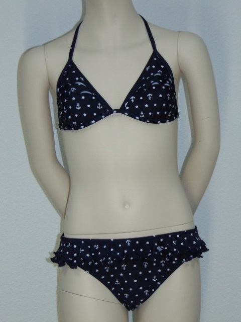 Brüste und Unterhosen Anchor blau set