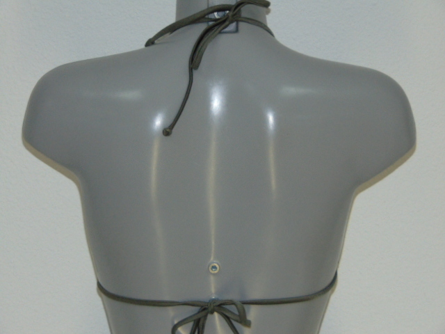 Sapph Bademode Bubbles khaki gemoldefer bikini bh