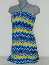 Shiwi Rainbow blau strandkleid