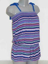 Shiwi Pixie blau/pink strandkleid