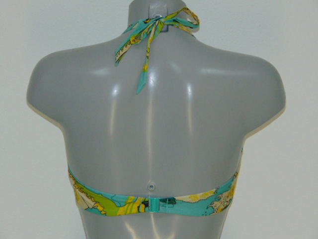 Marlies Dekkers Bademode Ojiya grün unwattierter bikini bh