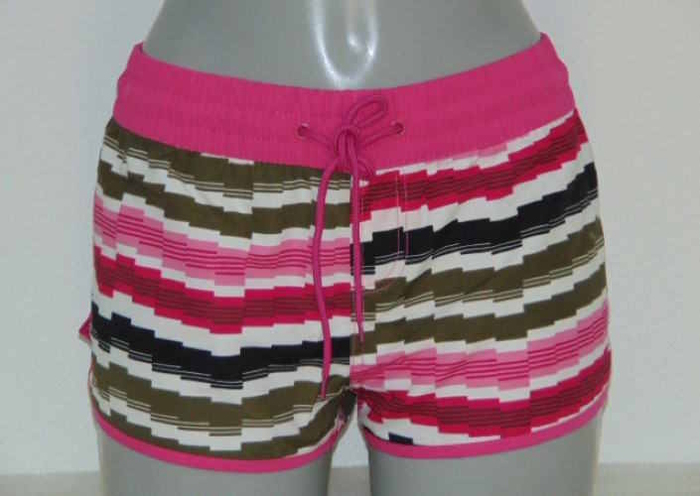 Shiwi Blocks pink/weiß strand short