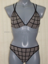 Marlies Dekkers Secret Spider grau/schwarz set