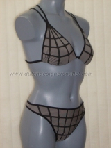 Marlies Dekkers Secret Spider grau/schwarz set